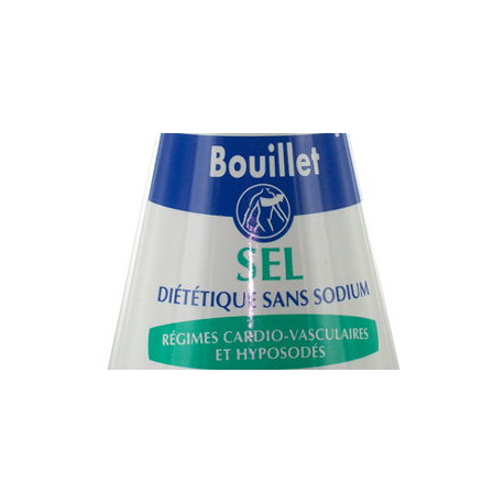 Sel Diététique Sans Sodium, Bouillet Nutrition - 240 g - Bouillet