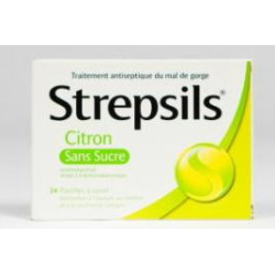 STREPSILS MIEL CITRON pastille à sucer - Toux et maux de gorge