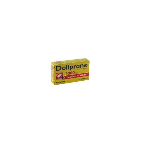 DOLIPRANE 1000 mg SANOFI Boite de 8 comprimés