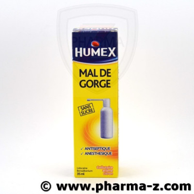 HUMEX MAL DE GORGE, collutoire