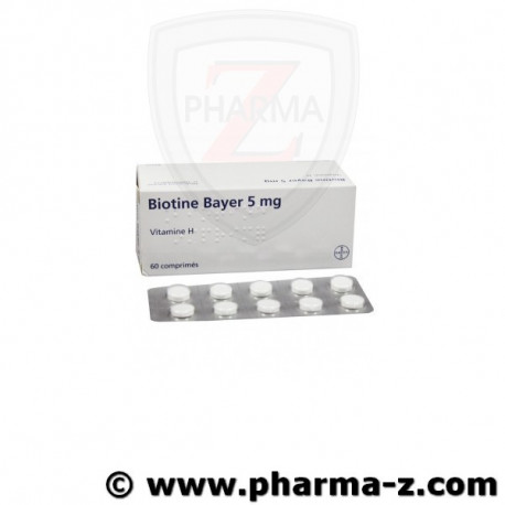 Biotine Bayer 5mg Comprimés