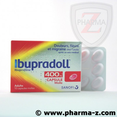 Ibupradoll 400 mg capsules molles