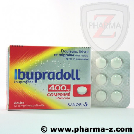 Ibupradoll 400 mg comprimés pelliculés