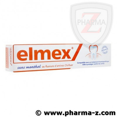 Elmex Dentifrice sans menthol