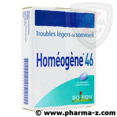 Homéogène 46, 60 comprimés