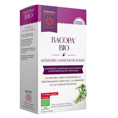 Bacopa Dayang Bio 15 gélules