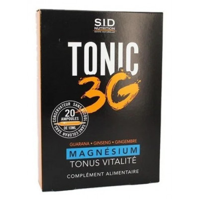 SIDN Tonic 3G 20 ampoules