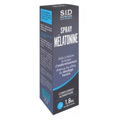 SIDN Spray 1,8mg Mélatonine 20 mg