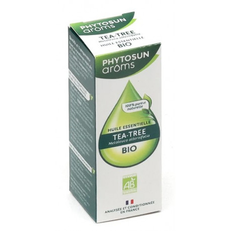 Huile Essentielle Tea-Tree Bio (Arbre à thé) 10mL Phytosun 