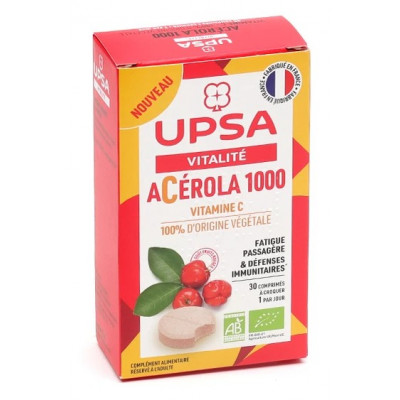 Acérola 1000 Upsa Vitalité Vitamine C 