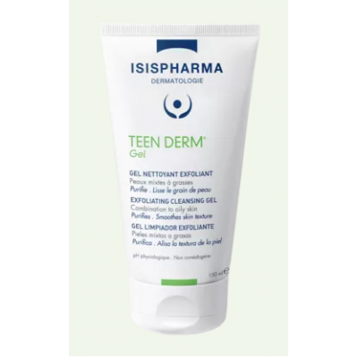 Teen Derm Gel Nettoyant Exfoliant