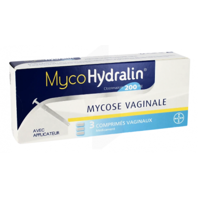 MycoHydralin 200 mg, comprimé vaginal