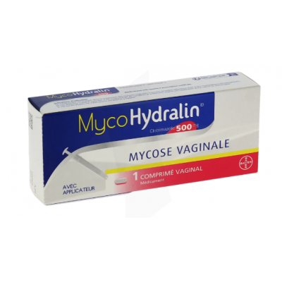 MycoHydralin 500 mg, comprimé vaginal