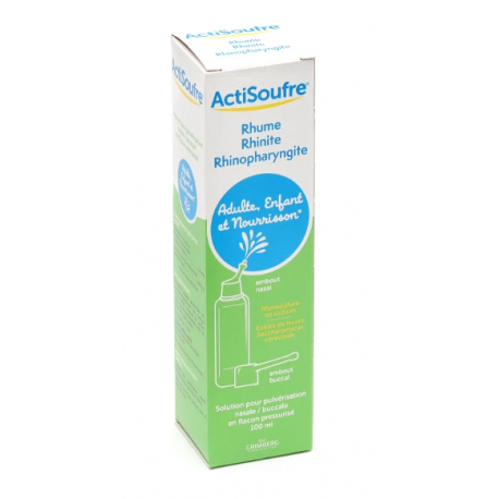 Actisoufre Flacon De 100ml Actisoufre Flacon De 100ml