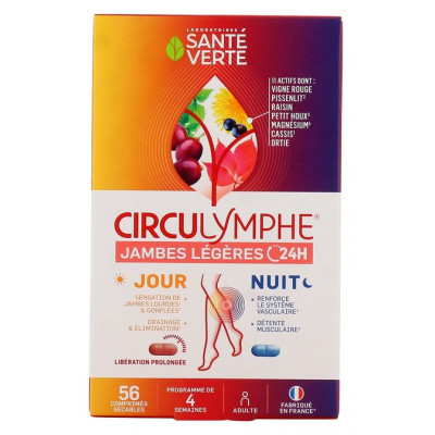 Circulymphe Jour et Nuit 56 comprimés