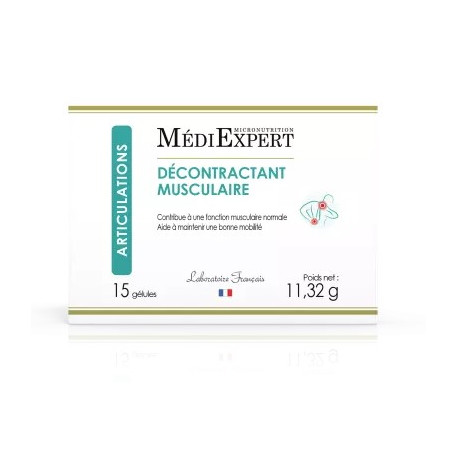 Mediexpert Décontractant Musculaire Express 15 gélules