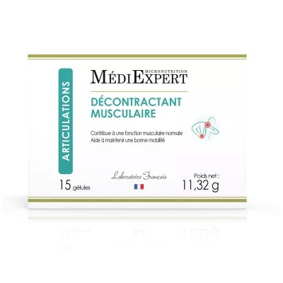 Mediexpert Décontractant Musculaire Express 15 gélules