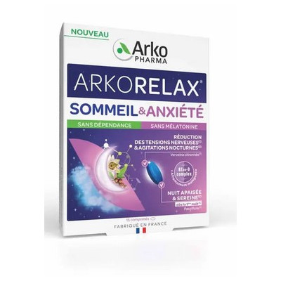 ArkoRelax Sommeil et Anxiété 15 comprimés