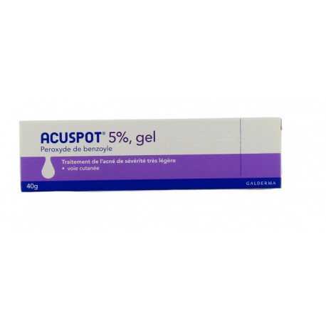 Acuspot 5 % gel tube de 40g