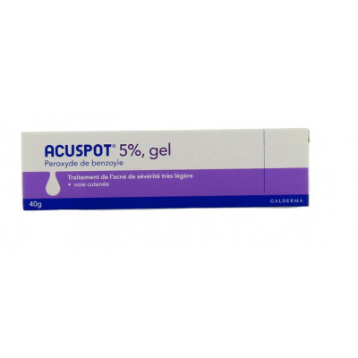 Acuspot 5 % gel tube de 40g