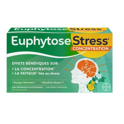 Euphytose Stress Concentration comprimés
