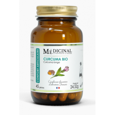 Medicinal Curcuma 45 ou 150 gélules