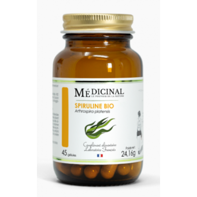 Medicinal Spiruline 45 gélules